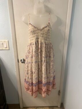 Olivaceous Floral Dress Size Small